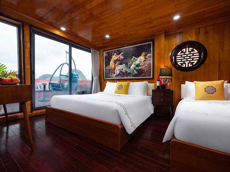 Ha Long Bay - Lan Ha Bay 2 days 1 night with 4 star cruise - Hera Boutique Cruise