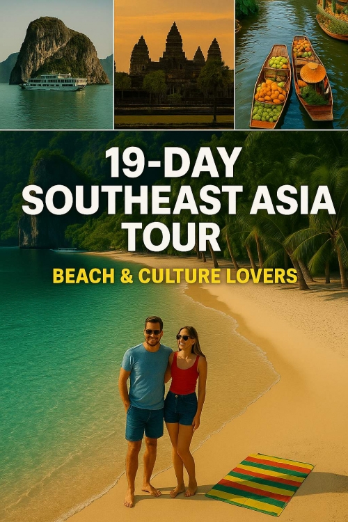 19-Day Southeast Asia Itinerary for Beach & Culture Lovers