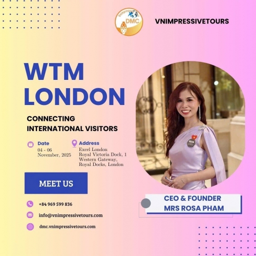 WTM London 2025: Meet VN Impressive Tours – Vietnam DMC